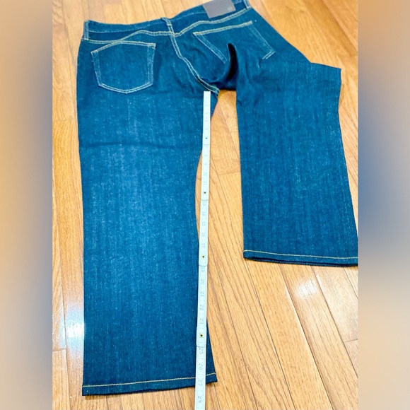 AG Adriano Goldschmied Jeans Mens 36 х 32 Blue Slim Straight Leg - Picture 17 of 17